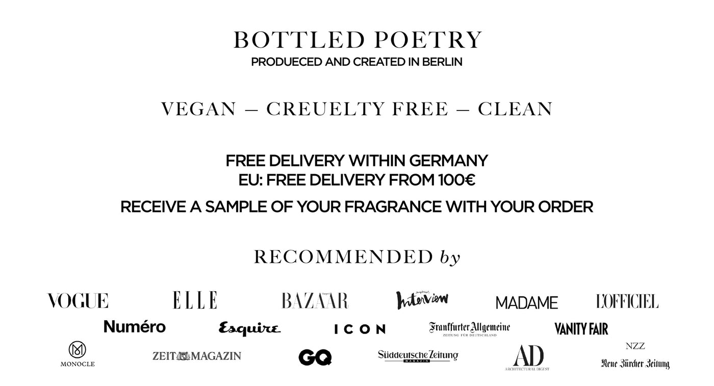 Atelier Oblique, Duftkerzen, scented candles, eau de parfum, kauf online parfüm, vegane düfte, nachhaltige Parfüms, besondere Parfüms, unique perfumes, Berlin Parfüm, Parfümerie Shop, vogue parfum, Elle parfum, Magazin parfüm,
