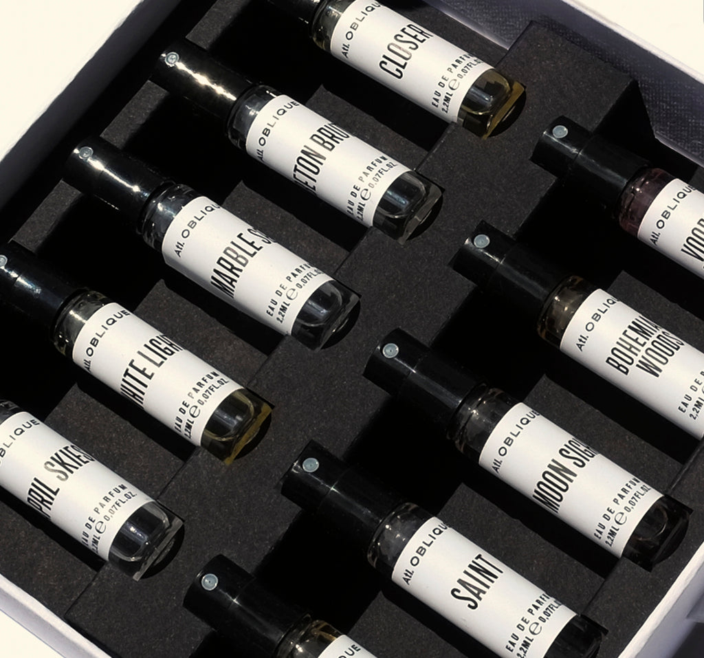 Atelier Oblique, Discovery Set Parfüm, Parfüm Berlin, Fragrance Berlin, unisex parfum, düfte, Nischen parfüm, eau de parfum, online parfüm, parfümerie shop, besondere Düfte, unique perfume, bestseller parfum