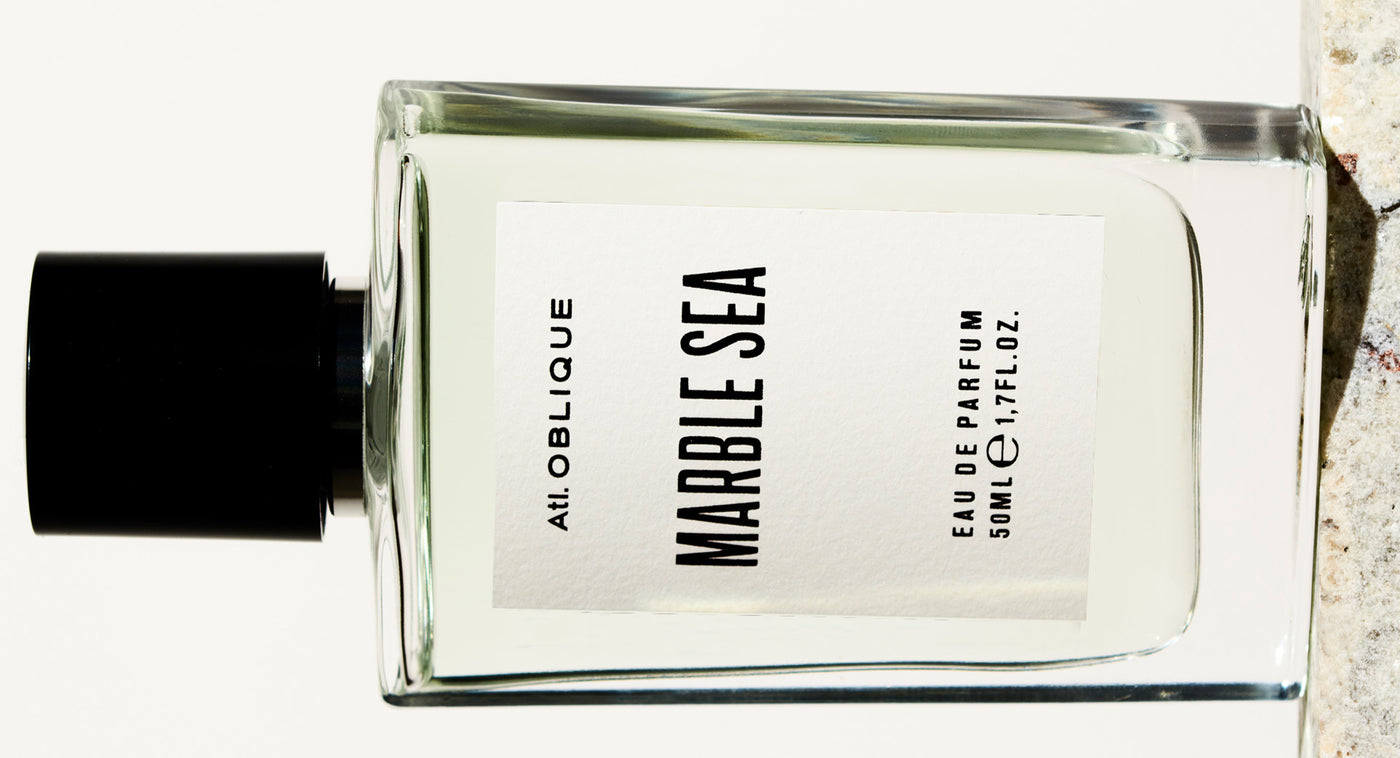 Atelier Oblique, Berlin parfum, Bestseller Parfüm, Marble Sea Parfum, Sommer Duft, Summer Perfume, frischer Duft, Aqautic scent, düfte, Nischen parfüm, eau de parfum, online parfüm, parfümerie shop, Brand Perfume, besondere Düfte, unique perfume, Fragrance Berlin, unisex parfum,   