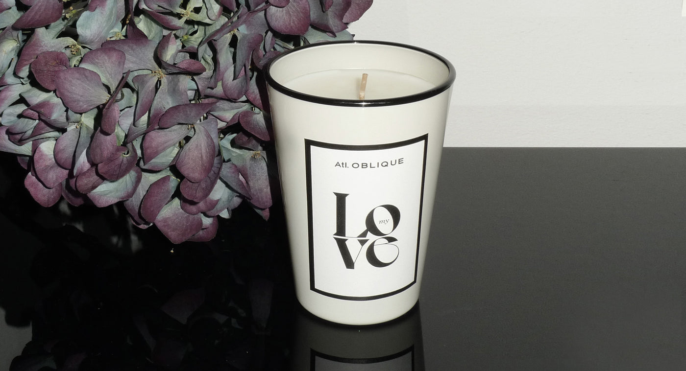 Atelier Oblique, Duftkerze, Düfte Berlin, Scented Candle, Rose Scent Candle, Rosenduft Kerze, Kerze Geschenk, besondere Produkte Berlin, Parfümerie Shop, schöne Kerze
