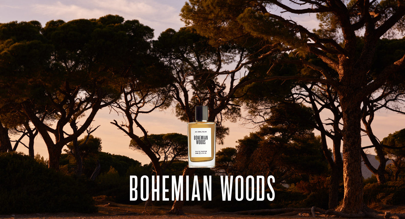 BOHEMIAN WOODS | Atelier OBLIQUE | Unisex Eau de Parfumes | Handmade Scented Candles
