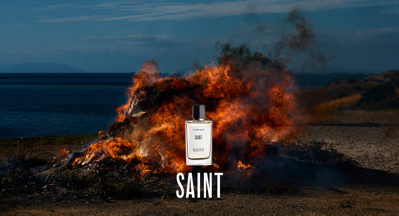 SAINT | Atelier OBLIQUE | Unisex Eau de Parfumes | Handmade Scented Candles